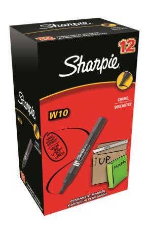 SHARPIE W10 MARKERS BLACK BOX (SO192654)